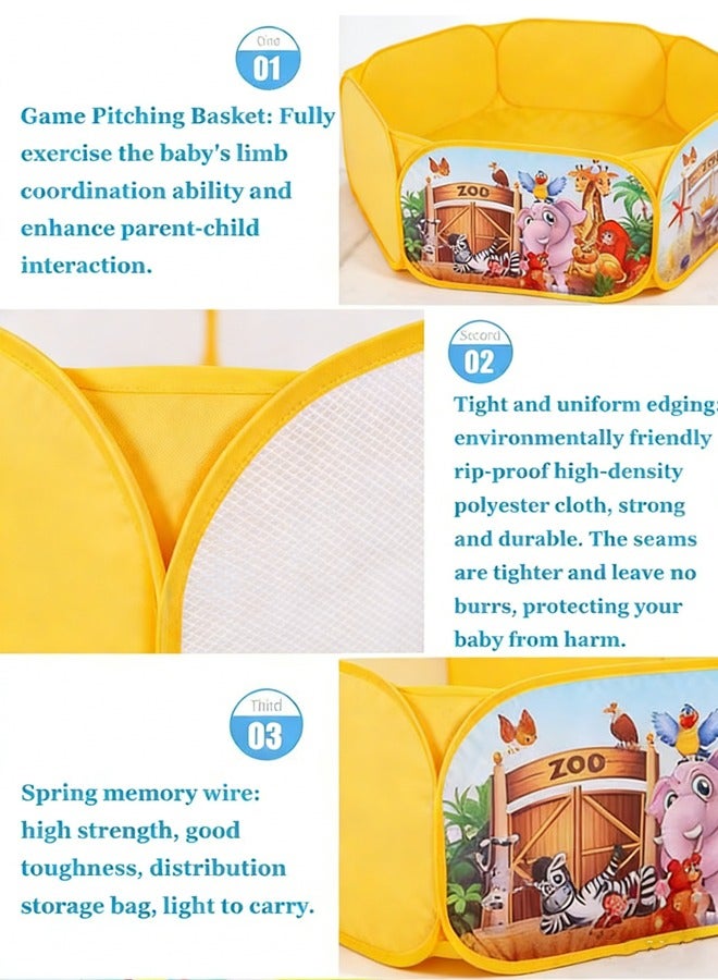 Children's ball pool playhouse Foldable ball pool tents Outdoor children's tent pool Indoor and outdoor tent game house（Excluding ball） - Image 3